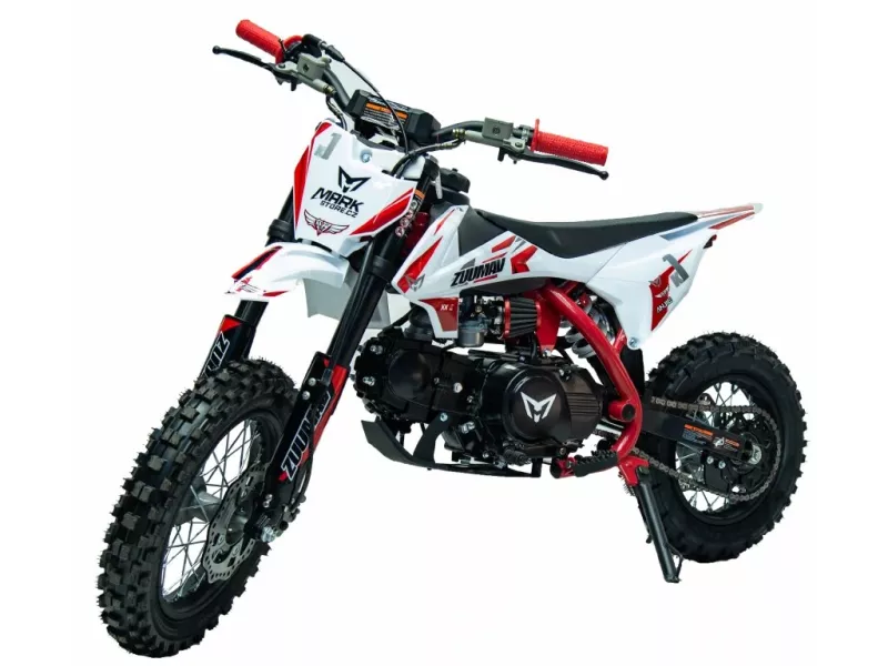 Čtyřkolka: Pitbike Zuumav K1 110cc 1210 - červená, Čtyřkolky Litohlavy