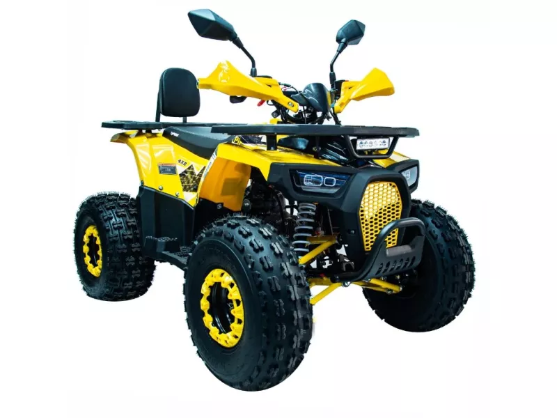 Čtyřkolka: Dětská čtyřkolka Piranha Veyron 125cc 1G8 - žlutá, Čtyřkolky Litohlavy