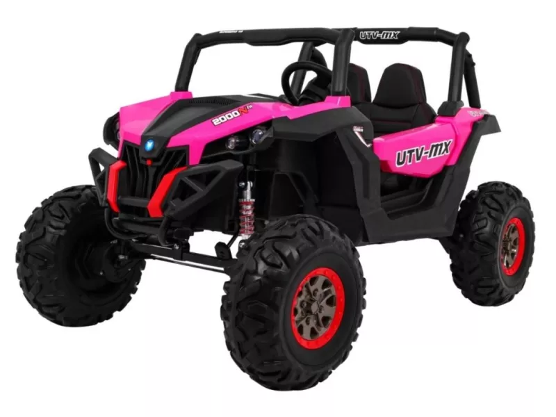Čtyřkolka: Elektrické autíčko Buggy 4x4, model 2023, růžové, Čtyřkolky Litohlavy